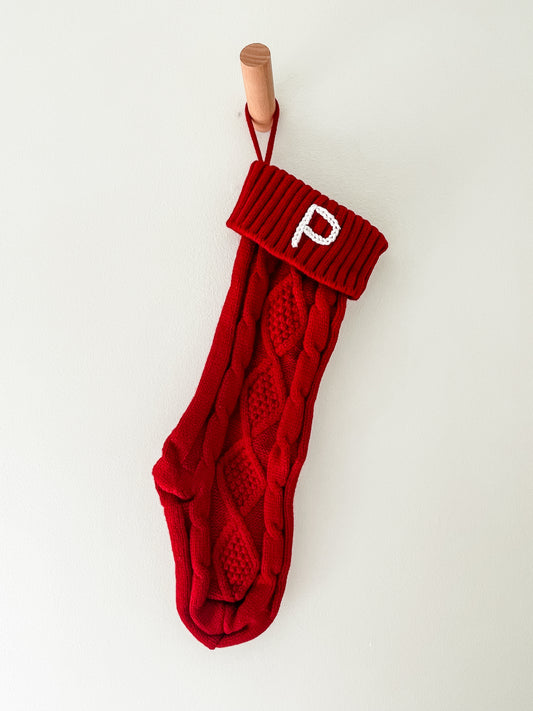 Initial Christmas Stockings