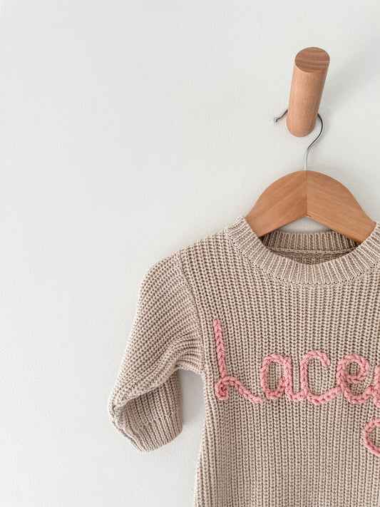 Personalised Winter Romper
