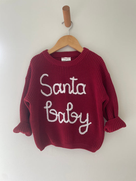 Christmas Jumper- Thin Yarn