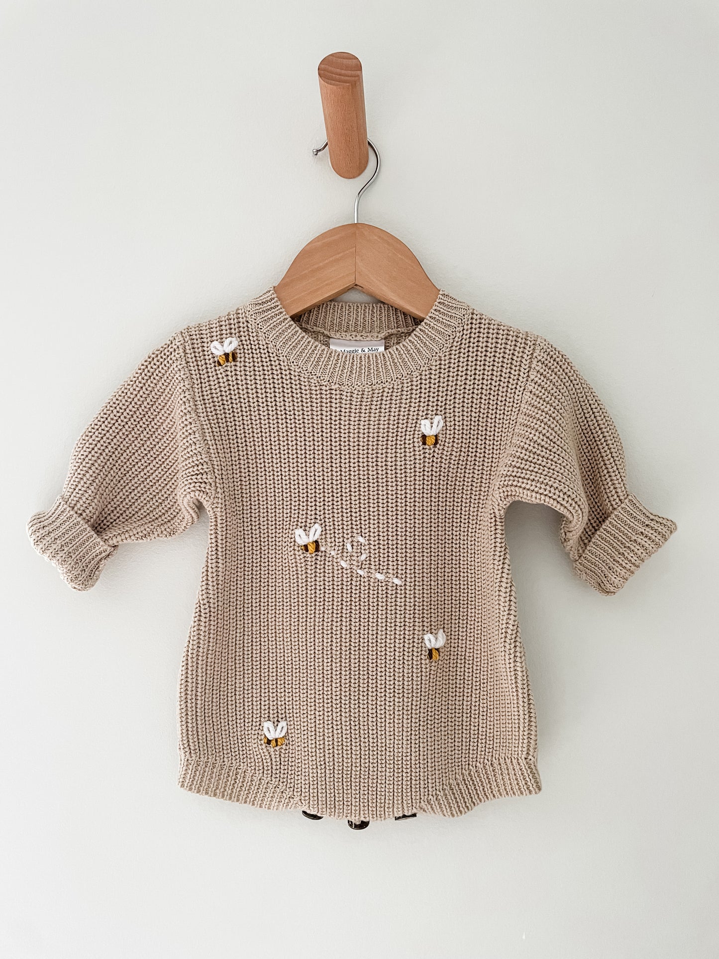 Busy Bee Winter Romper