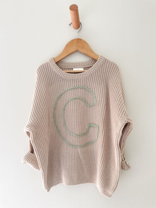 Personalised Initial Jumper