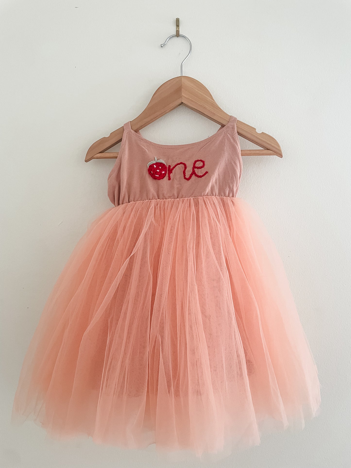 “Berry First” Birthday Dress
