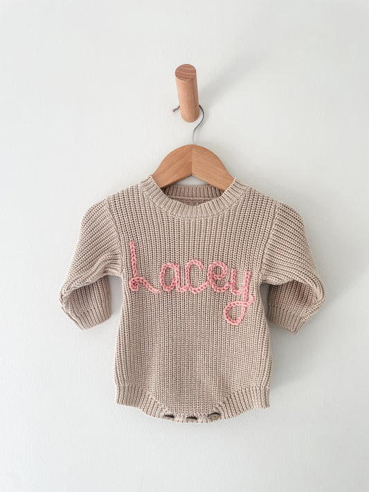 Personalised Winter Romper