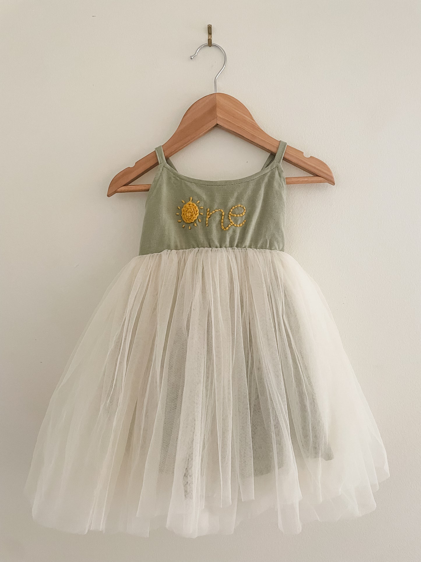 "One" Lap Around the Sun Dress