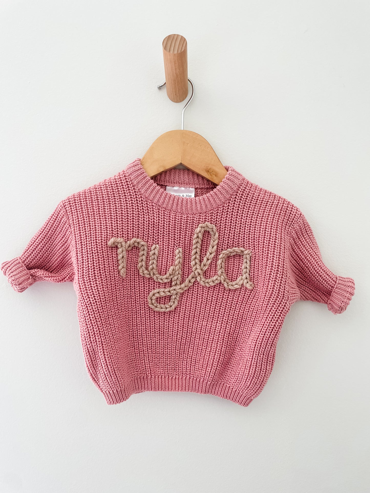 Lowercase Personlised Jumper