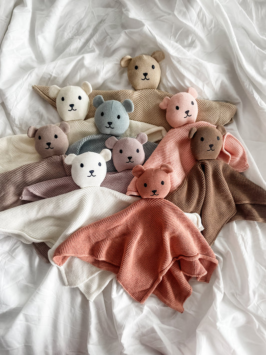 Personalised Teddy Comforter