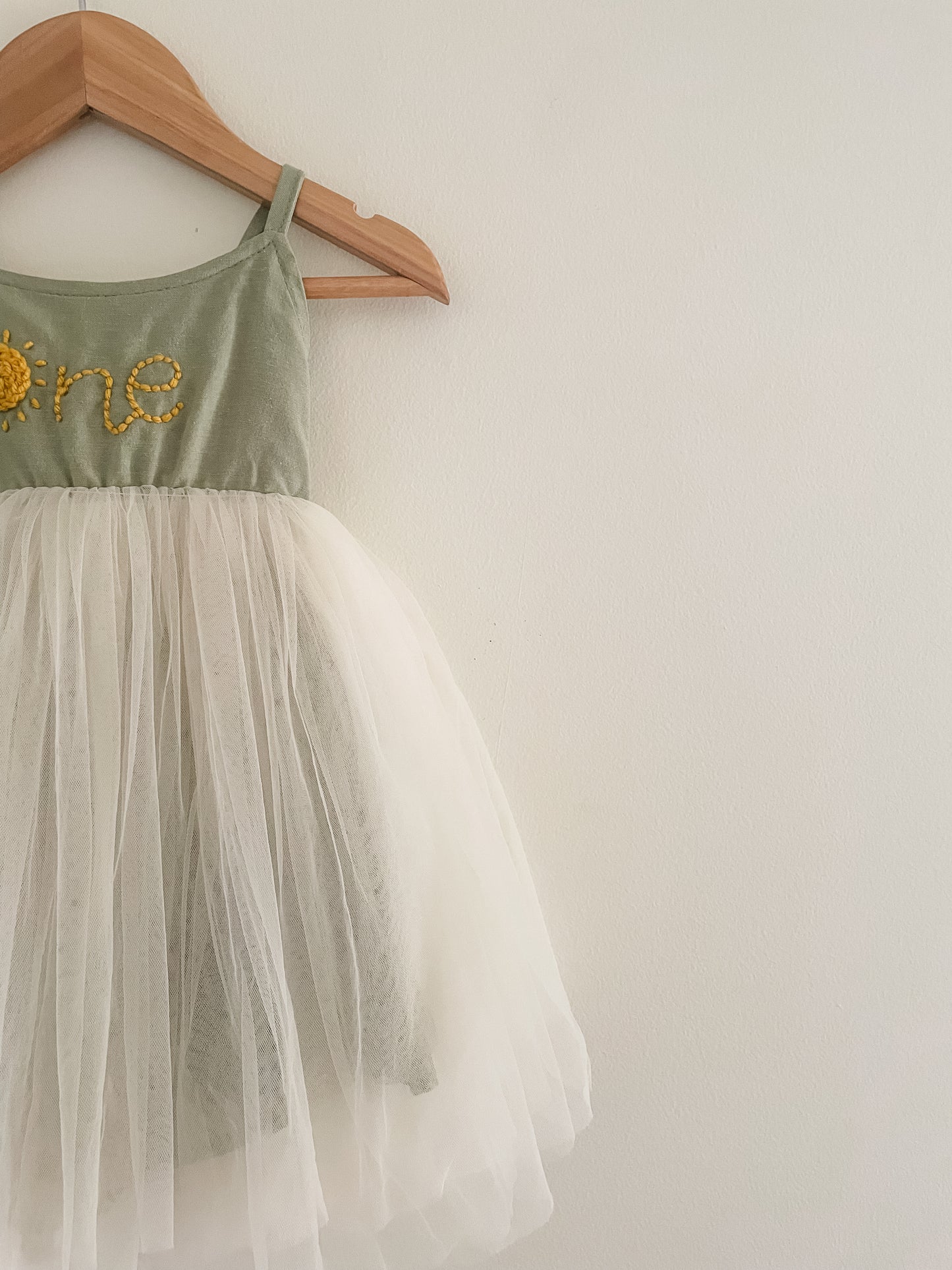 "One" Lap Around the Sun Dress