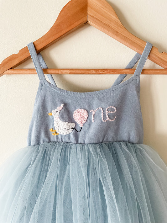 ‘One’ Silly Goose Birthday Dress