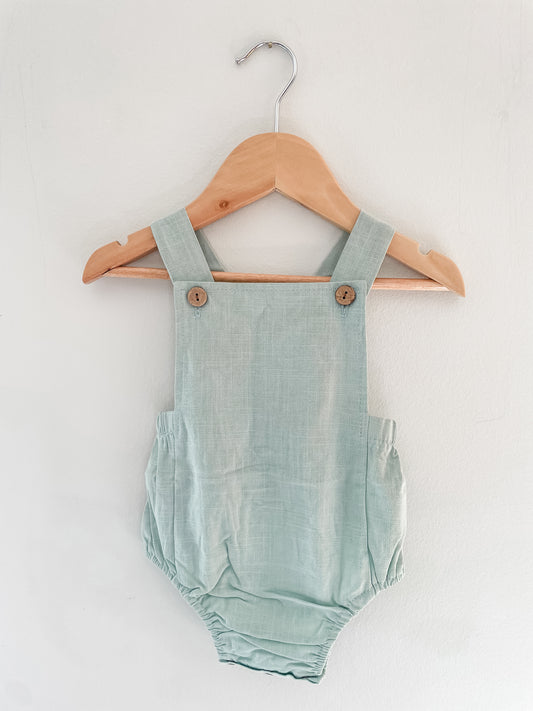 Floral Initial Romper